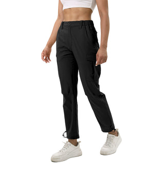 Women's Outdoor Hiking Pants Lightweight Quick Dry Water Resistant Travel Fishing Pants with 6 Pockets