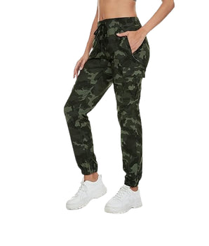 Women's Hiking Cargo Pants  Quick Dry UPF 50+ Travel Camping Work Pants Zipper Pockets